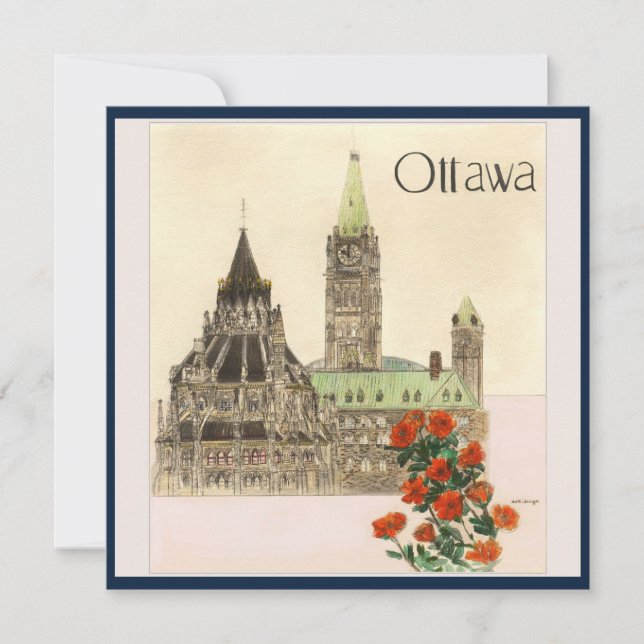 Ottawa Printable Card (Front)