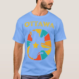 Ottawa Quebec Canada Vintage Distressed Souvenir 1 T-Shirt