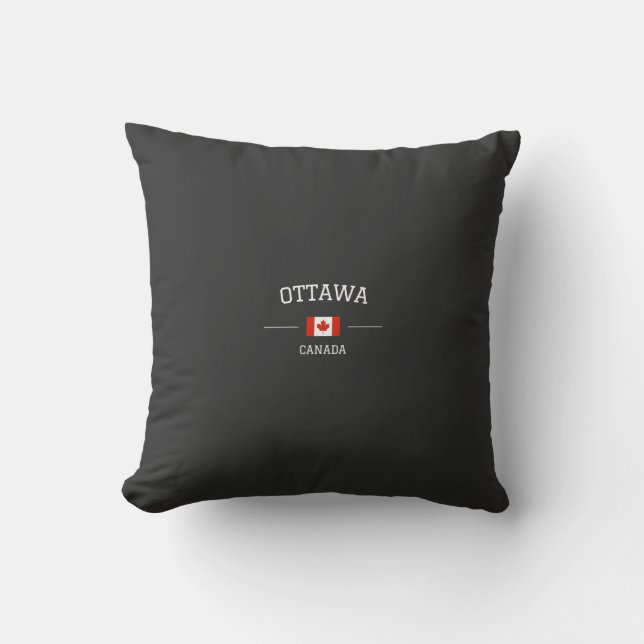 Ottawa Throw Pillow (Front)