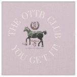 OTTB CLUB , PINK Fabric