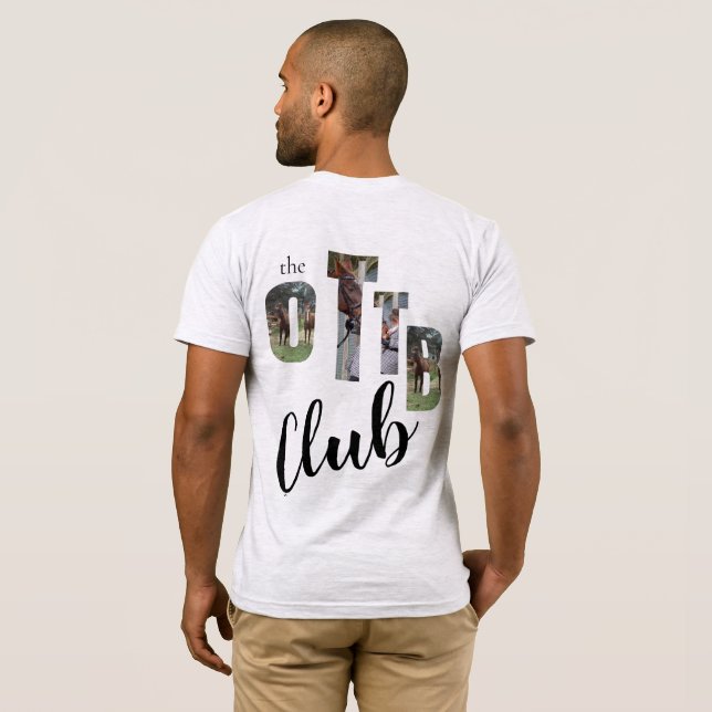 ottb club  T-Shirt (Back Full)