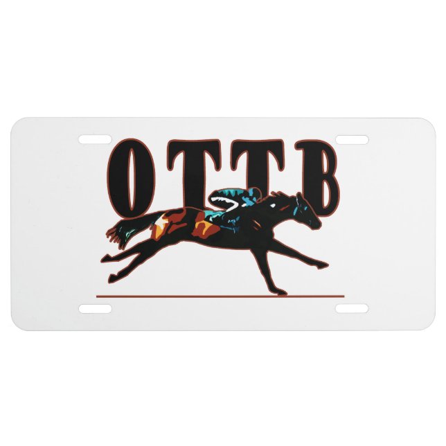 OTTB License Plate (Front)