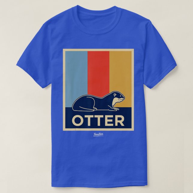 Otter  - 4  T-Shirt (Design Front)