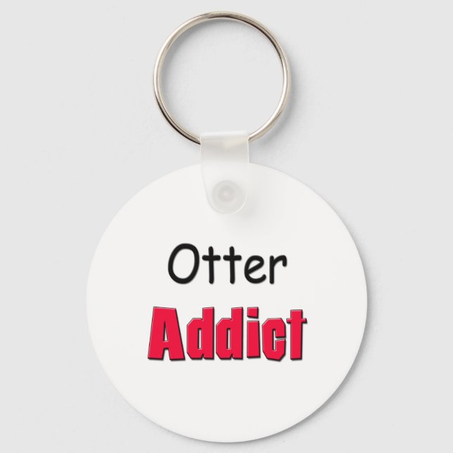 Otter Addict Keychain (Front)