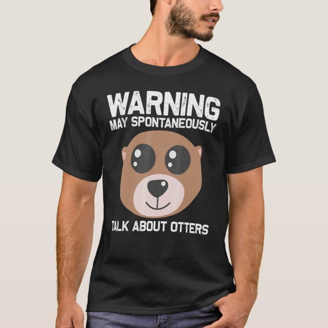 Otter Animal For Men Women Sea Otter Mammals T-Shirt (Front)
