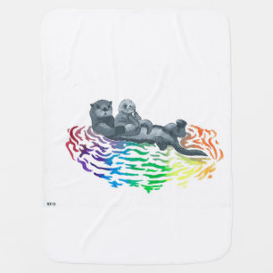 Otter Baby Blanket