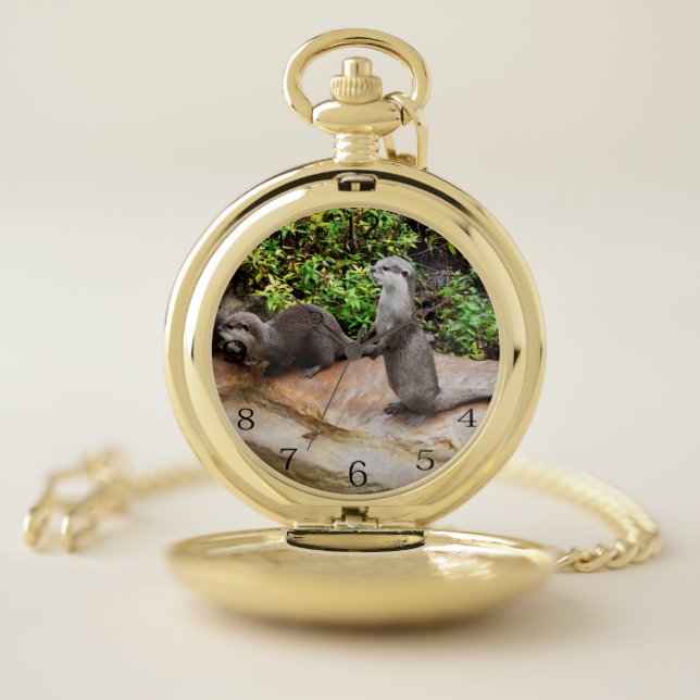 Otter Be Talking, Kids Watch. Pocket Watch (Inside)