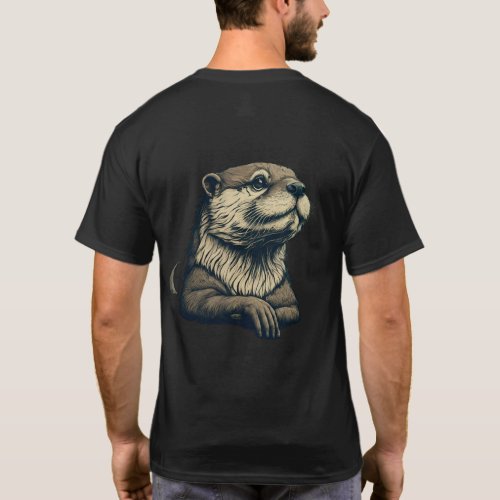 Otter Bliss Float On T_Shirt