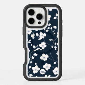 Otter Box Blue Cottagecore iPhone 16 Pro Max  Case