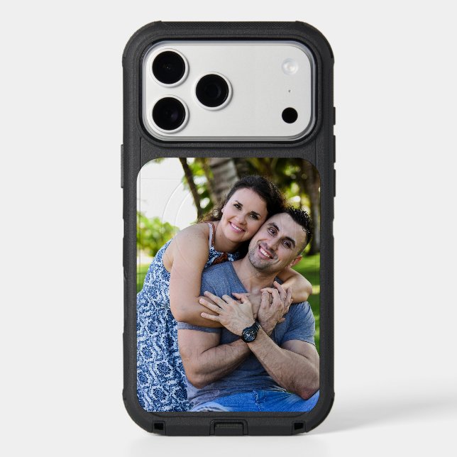 OTTER BOX IPHONE CASE CUSTOM PHOTO OTTER BOX PRO  (Back)