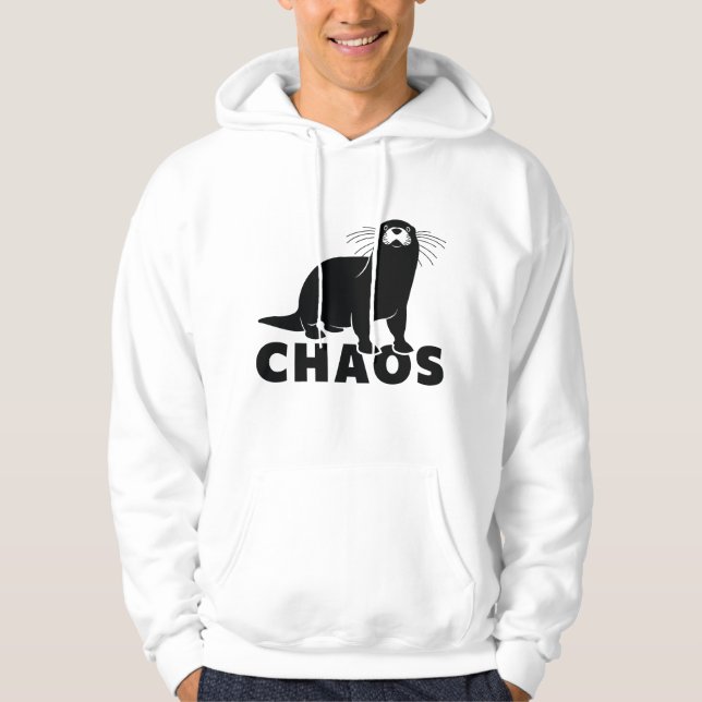 Otter Chaos Hoodie (Front)