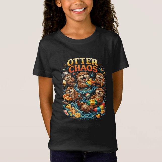 Otter Chaos T-Shirt (Front)