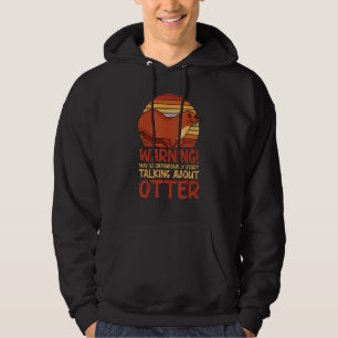 Otter Cute Animal Sea Otters Fun Hoodie