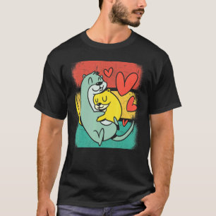   Otter Cute Animal Sea Otters Fun   T-Shirt