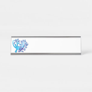 Otter Desk Name Plate