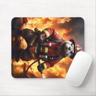 Otter Firefighter, Mouse Pad