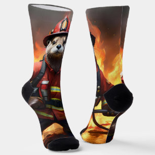 Otter Firefighter, Socks