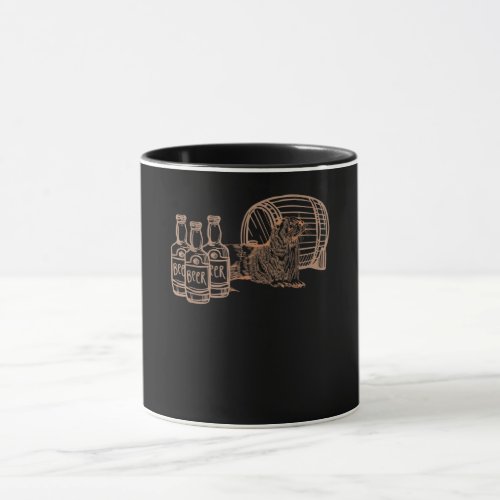 Otter Gift  Beer Lover Drinking Drunk Otter Mug