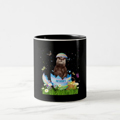 Otter Gift  Otter puppy lovely Two_Tone Coffee Mug