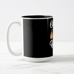 Otter Gift Otters Make Me Happy Two-Tone Coffee Mug