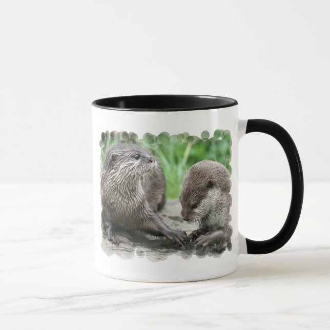 Otter Habitat Coffee Mug (Right)