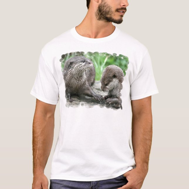 Otter Habitat Men's T-Shirt (Front)