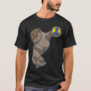 Otter Handball player Handball T-Shirt