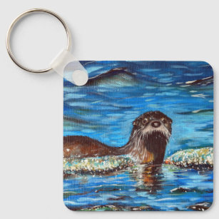 Cute Otter Keychains - No Minimum Quantity