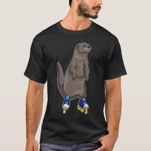 Otter Inline skating Roller skates T-Shirt