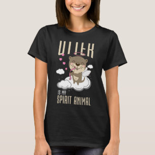 Otter Is My Spirit Animal Otter Otter T-Shirt