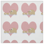 Otter Love Fabric