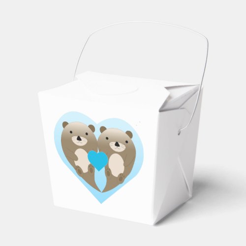 Otter Love Favor Boxes