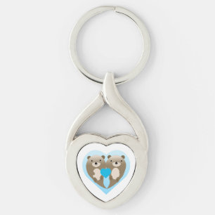 Otter Love Keychain