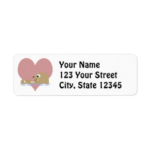 Otter Love Label