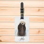 Otter Lover Monogram Personalized Luggage Tag