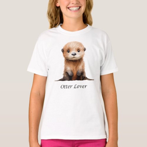 Otter Lover Shirt _ Cute Otter Shirt 