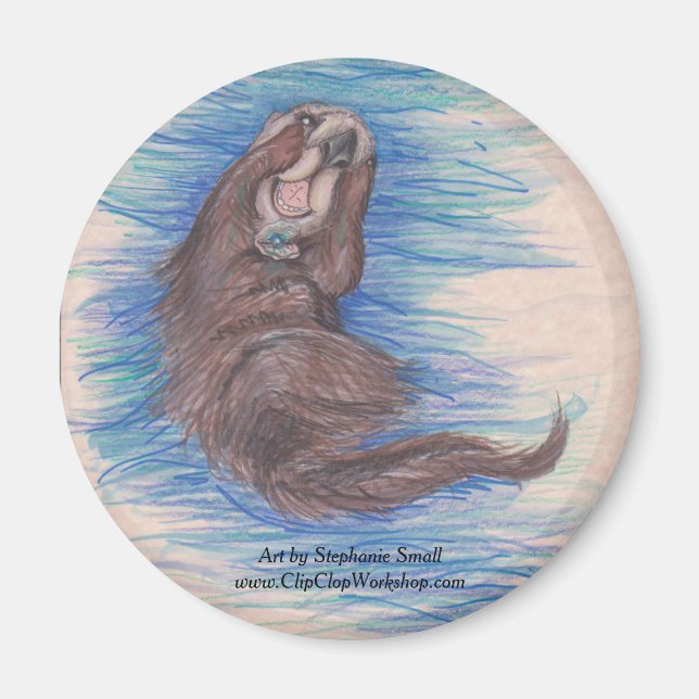 Otter Magnet (Front)