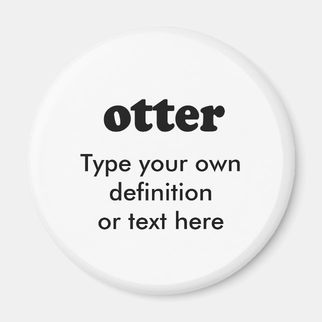 OTTER MAGNET (Front)