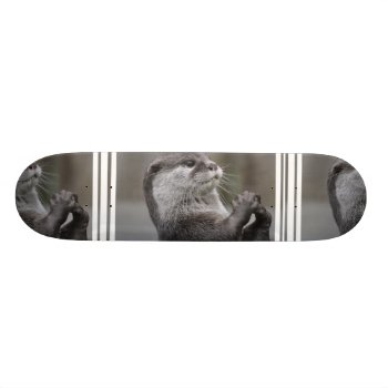 Otter Mastermind Skateboard by WildlifeAnimals at Zazzle