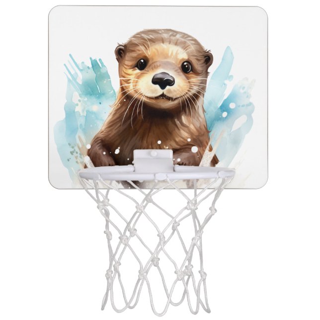 Otter Mini Basketball Hoop (Front)