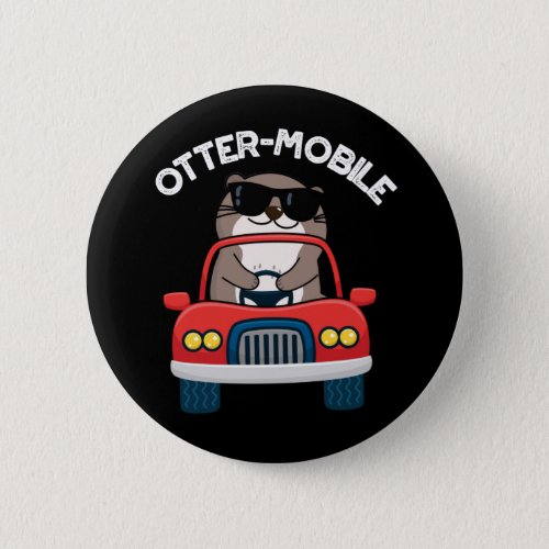 Otter_mobile Funny Animal Car Pun  Button