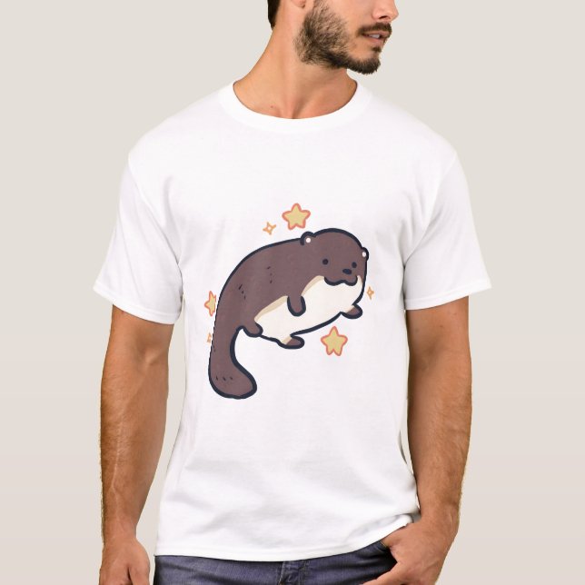 Otter mom Magic T-Shirt (Front)