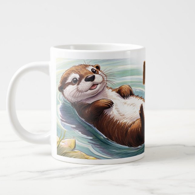 Otter Mug (Left)