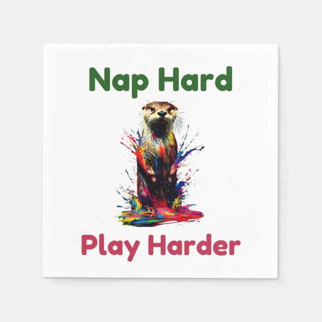 Otter Napkins (Front)