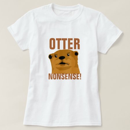 Otter Nonsense T-shirt