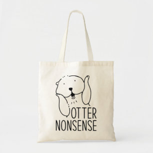 Otter Nonsense Tote Bag