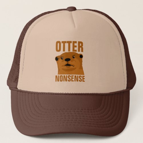 Otter Nonsense Trucker Hat