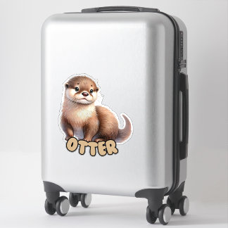 OTTER - NURSERY STICKER