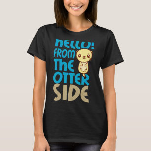 Otter Otter Side T-Shirt