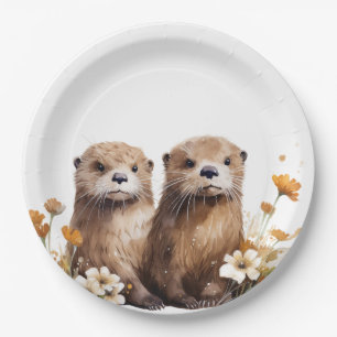 Otter Paper Plates